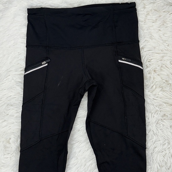 Lululemon Toasty Tech Tight II Black - Picture 2 of 7